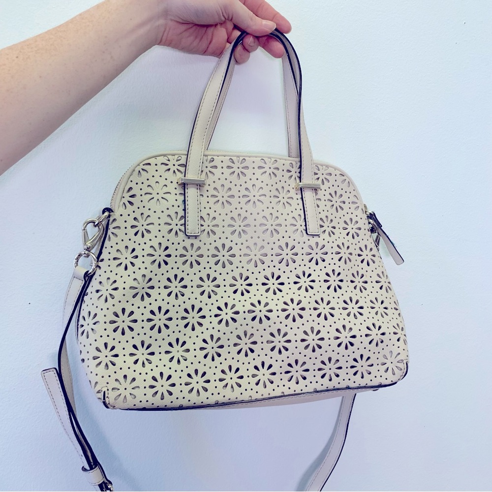 Flower pattern Kate Spade handbag - Picture 2 of 7